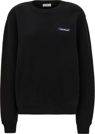 Off-white Owba 055F23Jer 007 Sweatshirt - Dames - Sweatshirts - Zwart - XL - Katoen - Hoodies & sweatvesten