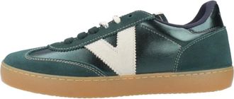 Victoria Berlin Metal - Dames - Sneakers - Groen - 39 EU - Katoen - Schoenen