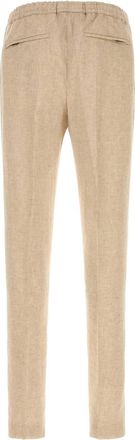 Pantaloni Torino Mens Linen Trousers Beige