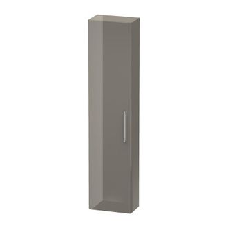 Duravit Armario Alto Duravit Vero, 1115, Bisagra De Puerta Izquierda, 400mm, Color (frente/cuerpo): Laca De Color Gris Franela De Alto Brillo - Ve1115l8989