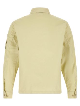 C.P. Company Cotton Gabardine Overshirt - Beige