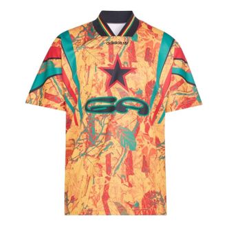 adidas Ghana 2026 Graphic Jersey Asia Sizing Green Eqt Yellow Better Scarlet KC8609