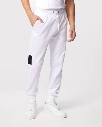 Psycho Bunny Mens Wilkes Sweatpants In White