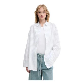 Sams&oslash;e & Sams&oslash;e Overhemden, Dames, Wit, L, Shirts