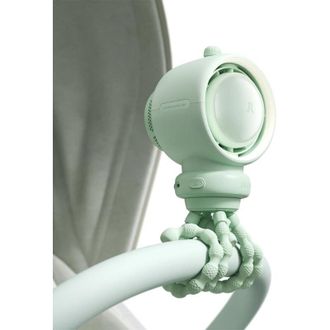 OEM Ventilador Grande Para Cochecito De Beb&eacute;, Ventilador De Cuna Sin Aspas, Ventilador De Escritorio, Ventilador Port&aacute;til Recargable A Bater&iacute;a Con Tecnolo