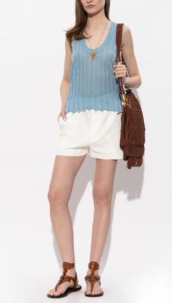 Akep Sleeveless Top, Womens, Blue