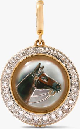 Annoushka Carved Crystal Horse Charm