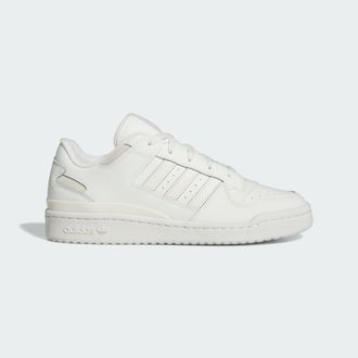 adidas Originals Mens Forum Low CL Shoes - White Leather - Size UK 12.5
