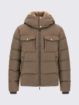 Moorer Piumino con cappuccio Moorer in nylon trapuntato