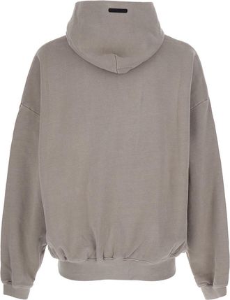 Fear of God Mens Hoodie Training Essentials Grey Cotton Sweatshirts Sweater
