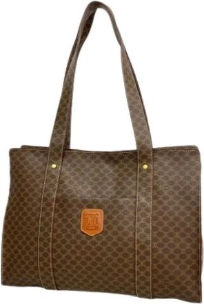 Celine Pre-owned Tote Bags, female, Brown, Size: ONE SIZE Pre-owned Vintage Tote Bag
