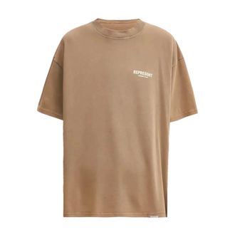 Represent T-Shirts, male, Beige, Size: XL Owners Club T-shirt