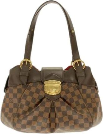 Louis Vuitton Pre-owned Sistina Damier Shoulder Bag - - Pre-owned - Donna - Marrone - ONE SIZE