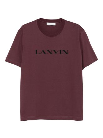 Lanvin Deep Purple Crew Neck T-Shirt