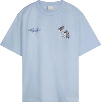 Filling Pieces Heren, Tops, Blauw, Maat: 2XL Katoen