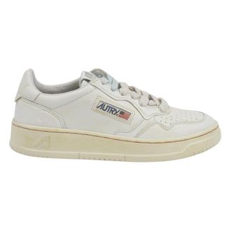 Autry Medalist Low Super Vintage Sneakers - Dames - Sneakers - Wit - 35 EU - Katoen - Schoenen
