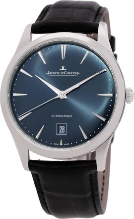 Jaeger-LeCoultre Master Ultra Thin Automatic Blue Dial Mens Watch Q1238480
