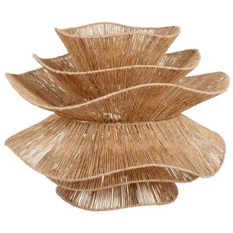 Maisons du monde L&aacute;mpara de techo no electrificada de yute