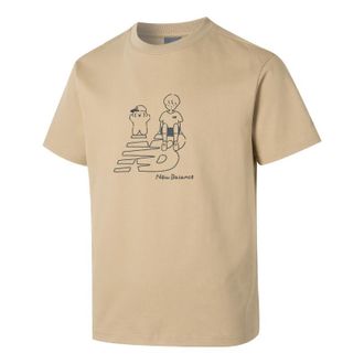 New Balance x Noritake Graphic T-Shirt Asia Sizing Beige AMT42337-INC