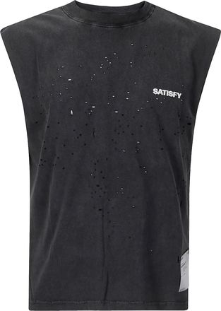 SATISFY T-shirt in jersey - Nero