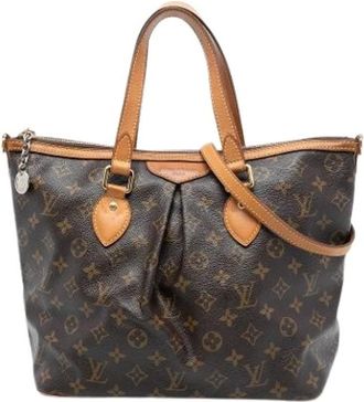 Louis Vuitton Pre-owned Handbags, female, Brown, Size: ONE SIZE Pre-owned Palermo PM