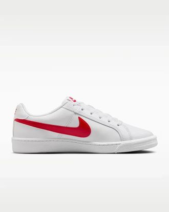 Nike Court Royale 749867-114 Sneakers Womens White Red Lifestyle Shoes SHOP174