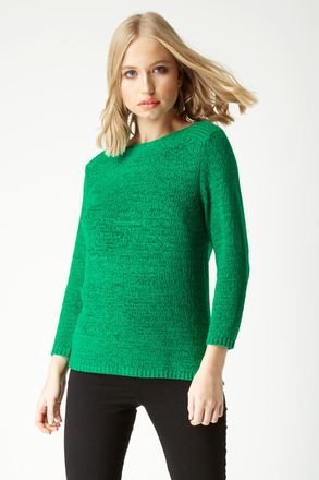 Roman Textured Slash Neck Jumper