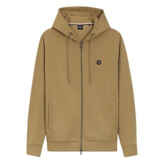 HUGO BOSS Hoodies & sweatvesten, Heren, Beige, L, Hugo Boss-Cardigan