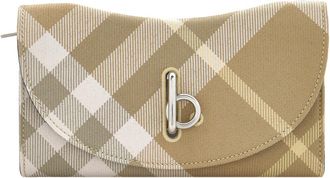 Burberry Check Rocking Horse Long Continental Wallet
