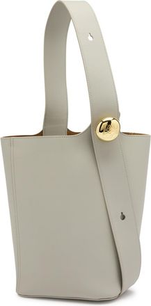 Loewe Pebble Medium Leather Bucket bag - Grey - One Size