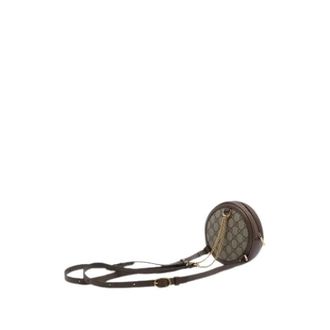 Gucci Pre-owned Ophidia Rugzak - Dames - Pre-owned - Beige - Maat: ONE Size Leer