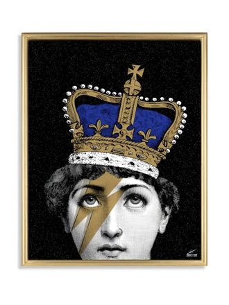 Fornasetti Inserto Tema e Variazioni (43cm x 52cm) - Nero