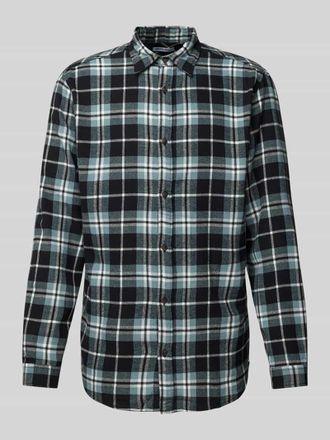 Jack & Jones Jack & Jones Regular Fit Freizeithemd mit Kentkragen Modell JOSHUA in Ocean, Gr&ouml;&szlig;e S