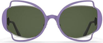 Marni Route Of The Sun Purple G0N Mens Sunglasses Purple Size 60