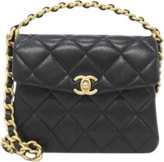 Chanel Borsa a spalla Chanel Pre-owned in Caviar Skin - - Pre-owned - Donna - Nero - ONE SIZE