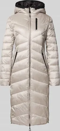 Gil Bret Steppmantel mit Zweiwege-Reißverschluss in Ecru, Größe 38