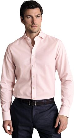 CHARLES TYRWHITT Non-Iron Poplin Gingham Shirt