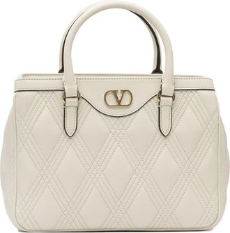 Valentino Garavani Quiltie 67 Handbags Bianco-Donna