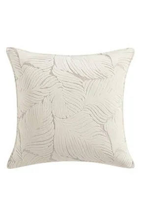 VCNY Home Lila Jacquard Accent Pillow in Ivory/Grey at Nordstrom Rack