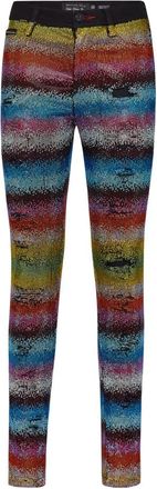 Philipp Plein Super High Waist Jegging - Dames - Leggings - Veelkleurig - W26 - Katoen - Broeken