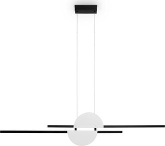 Maytoni Led Design Pendellampe Skyline, Weiss/Schwarz