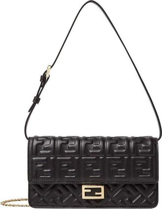 Fendi (WMNS) Fendi SS26 Wallet On Chain Baguette Black 8M0498AAJDF0KUR