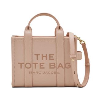 Marc Jacobs Tote Bags, female, Pink, Size: ONE SIZE The Small Leather Tote