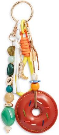 Chelsea28 Donut Bag Charm in Brown Multi- Gold at Nordstrom Rack