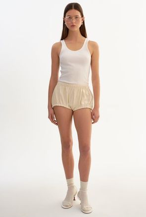 LaMarque Cleo | Faux Suede Bloomer Shorts in Opal at Nordstrom, Size X-Small