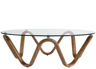 Angel Cerd&aacute; Design Couchtisch Nirolis &oslash; 115 cm - Nussbaum