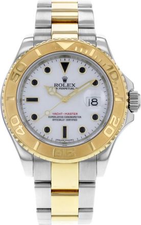 Rolex Pre-owned Rolex Yacht-Master Automatic Chronometer White Dial Mens Watch 16623 WSO