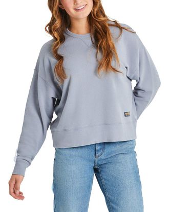 Life is good French Terry Boxy Crew