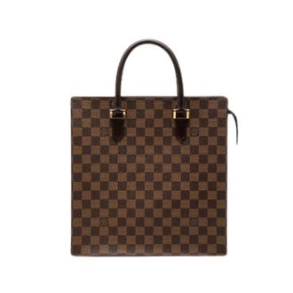 Louis Vuitton Pre-owned Tote Bags, female, Brown, Size: ONE SIZE Pre-owned Venice PM Damier Tote Bag