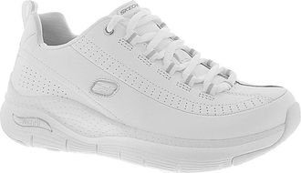 Skechers Womens Trainers- Arch FIT CITI Drive, White, 7